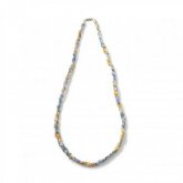 White Mountaineering<BR> IKAT JACQUARD NECKLACE