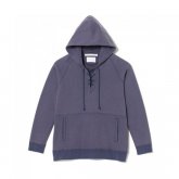 White Mountaineering<BR>FRONT LACE-UP HOODIE