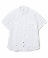 BEDWIN <BR>S/S CHAMBRAY PRISONER SHIRT FD"WILK"(WHITE)<img class='new_mark_img2' src='https://img.shop-pro.jp/img/new/icons35.gif' style='border:none;display:inline;margin:0px;padding:0px;width:auto;' />