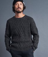 Magine<BR>W/AC ALAN KNIT C/N L/S(BLACK)<img class='new_mark_img2' src='https://img.shop-pro.jp/img/new/icons35.gif' style='border:none;display:inline;margin:0px;padding:0px;width:auto;' />
