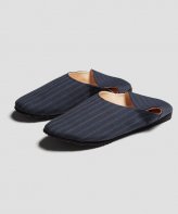 <img class='new_mark_img1' src='https://img.shop-pro.jp/img/new/icons35.gif' style='border:none;display:inline;margin:0px;padding:0px;width:auto;' />MARKAWARE　<BR>CONVENIENCE SHOES -SUPER 120'S WOOL TROPICAL-(INDIGO STRIPE)