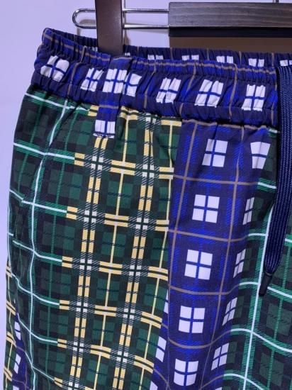 RANDOM CHECK PRINTED EASY SHORT PANTS' WM2171416 RANDOM CHECK PRINTED EASY SHORT PANTS' WM2171416