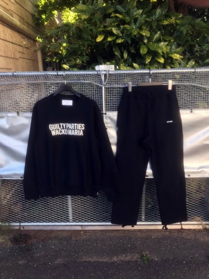 WACKOMARIA《ワコマリア》 HEAVY WEIGHT SWEAT PANTS(21FWE-WMC-SP02