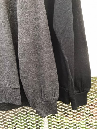 MARKAWARE《マーカウエア》CREW NECK WOOL TEE - Super 120's Wool 