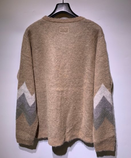 CRIMIE《クライミー》MOHAIR JACQUARD KNIT(CR1-02A5-KN03) -  BlackSheep【ブラックシープ】Official Online Store