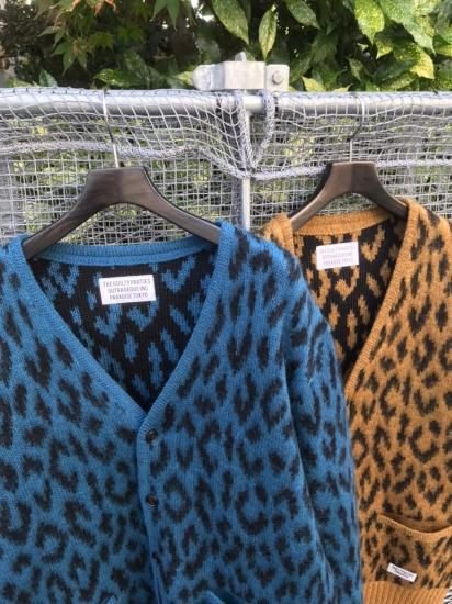 wackomaria LEOPARD HEAVY MOHAIR KNIT-