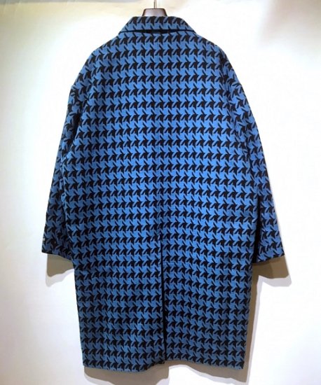CALEE《キャリー》HOUND TOOTH PATTERN CHESTER COAT(CL-21AW-034 ...