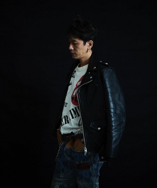 FIRSTRUST《ファーストラスト》ONE LOVE / FRINGE W-LEATHER RIDERS