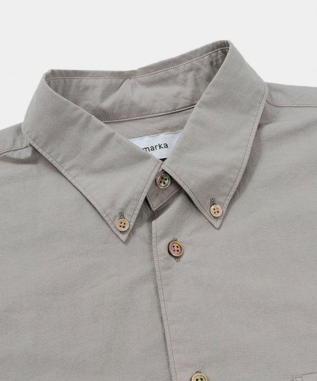 marka《マーカ》POLO COLLAR SHIRT - ORGANIC COTTON BROAD - (M22A