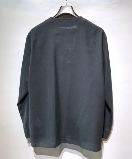 marka《マーカ》- MINIMALIST CARDIGAN - RECYCLE POLYESTER WOOL MESH