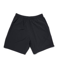 UNIVERSAL PRODUCTS<BR>BAGGY SHORTS(BLACK)