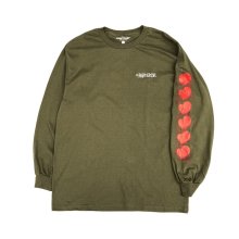 FIRSTRUST<BR>FIGHT BACK / BLOOD CAMOUFLAGE LS T-SHIRT （OLIVE DRAB）