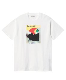 Carhartt WIP<BR>S/S BOOKCOVER T-SHIRT(WHITE)