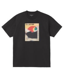 Carhartt WIP<BR>S/S BOOKCOVER T-SHIRT(BLACK)