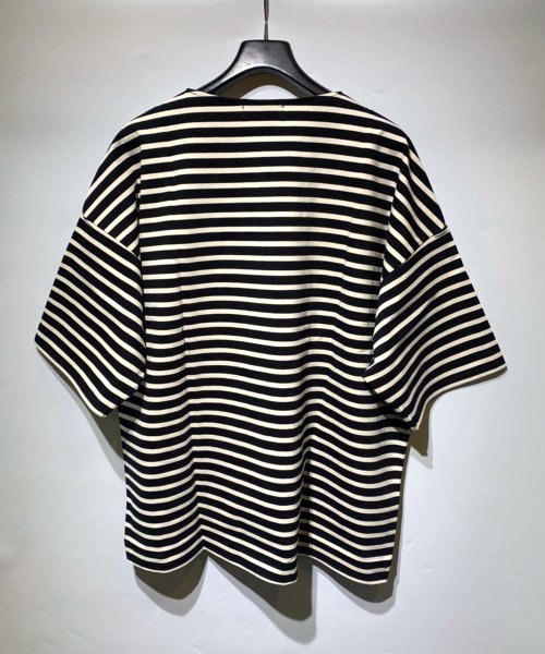 kinema border basque shirt Mサイズ - Tシャツ/カットソー(七分/長袖)