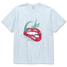 CALEE<BR>DYING TO SAY SOMETHING T-SHIRT(LT.BLUE)