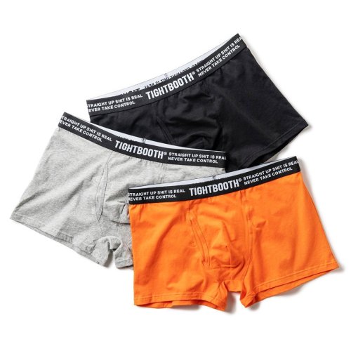 TIGHTBOOTH《タイトブース》3 PACK LOGO BOXER(SU22-A02) - BlackSheep