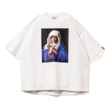 TIGHTBOOTH<BR>SMOKE UP SON T-SHIRT(WHITE)
