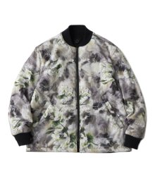 White Mountaineering<BR>FLORALSUEDE REVERSIBLE BLOUSON