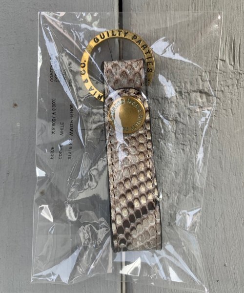 WACKOMARIA《ワコマリア》PYTHON LEATHER KEY HOLDER(WACKOMARIA ...