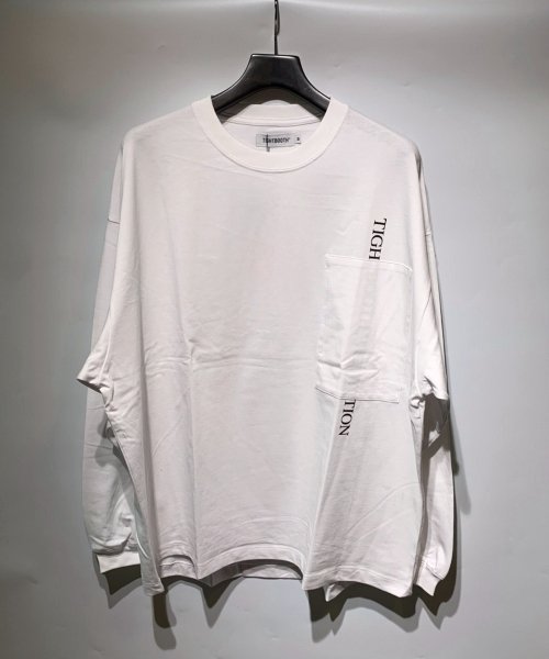 TIGHTBOOTH《タイトブース》TBPR / STRAIGHT UP L/S T-SHIRT(FW22-T02