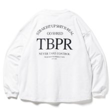 TIGHTBOOTH<BR>TBPR / STRAIGHT UP L/S T-SHIRT(WHITE)