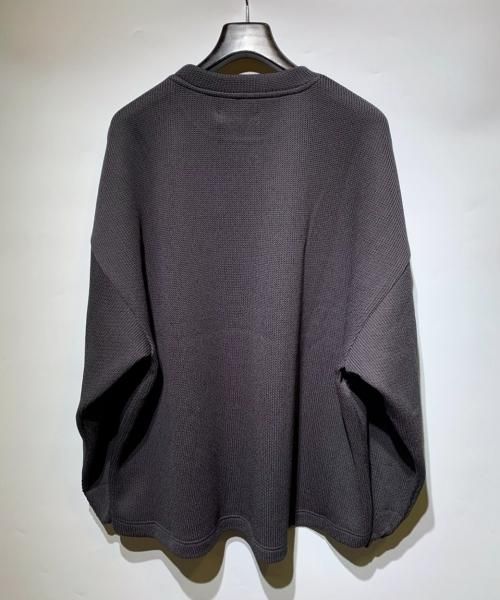 TIGHTBOOTH《タイトブース》WAFFLE CREW KNIT(FW22-KN02