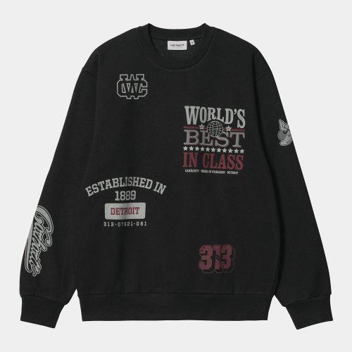 Carhartt WIP《カーハートダブリューアイピー》MULTI WORLD SWEATSHIRT