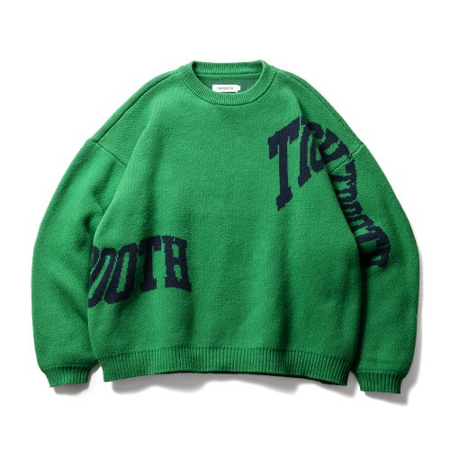 TIGHTBOOTH《タイトブース》ACID LOGO KNIT SWEATER(FW22-KN01 