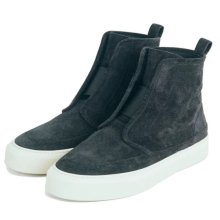 White Mountaineering<BR>FRONT GORE SUEDE SHOES