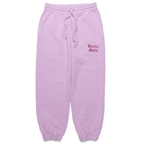 WACKOMARIA《ワコマリア》WASHED HEAVY WEIGHT SWEAT PANTS(TYPE-1)(L-PURPLE) -  BlackSheep【ブラックシープ】Official Online Store