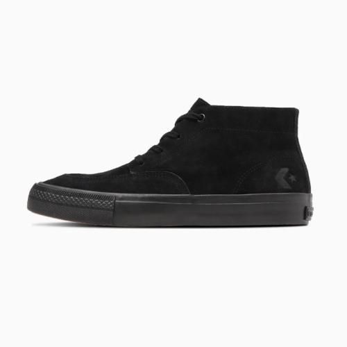 Converse スエード ブラック チャッカブーツ　黒 CONVERSE CS CHUKKA SK MID BLACK（コンバース CS チャッカ SK MID
