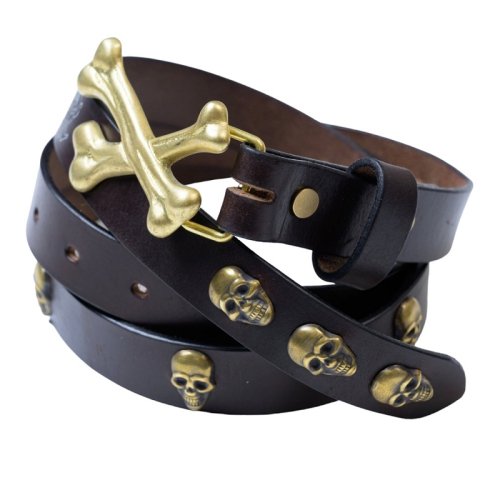 FIRSTRUST《ファーストラスト》DEAD HEAD / 13-STUDS LONG & NARROW BELT(222FRAC-002) -  BlackSheep 【ブラックシープ】 Official Online Store