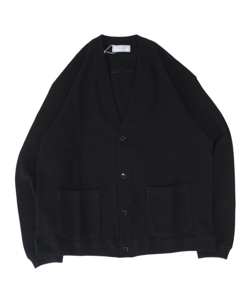 UNIVERSAL PRODUCTS《ユニバーサルプロダクツ》YAAH WAFFLE CARDIGAN(231-60110) -  BlackSheep【ブラックシープ】Official Online Store