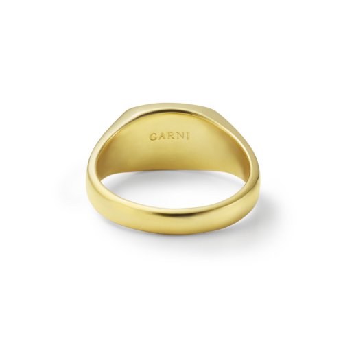 GARNI《ガルニ》K18 Signet Ring - NO.3(GSR23022,GSR23023,GSR23024) -  BlackSheep【ブラックシープ】Official Online Store