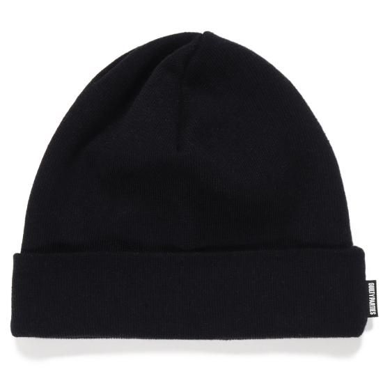 WACKOMARIA<BR>KNIT WATCH CAP(TYPE-1)(BLACK)