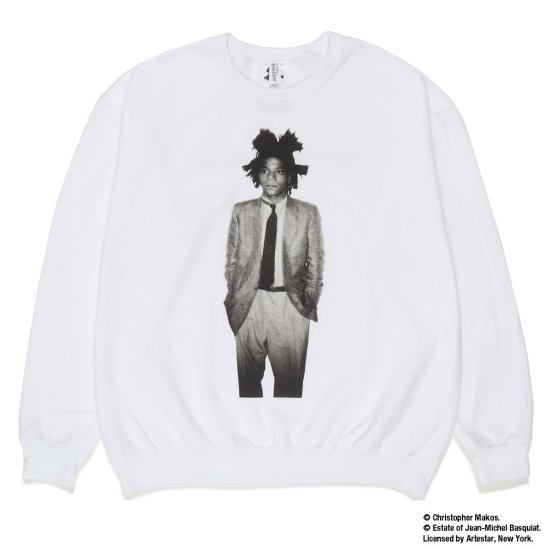 WACKOMARIA《ワコマリア》JEAN-MICHEL BASQUIAT / CREW NECK SWEAT