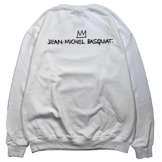 WACKOMARIA《ワコマリア》JEAN-MICHEL BASQUIAT / CREW NECK SWEAT  SHIRT(BASQUIAT-WM-SS05) - BlackSheep【ブラックシープ】Official Online Store