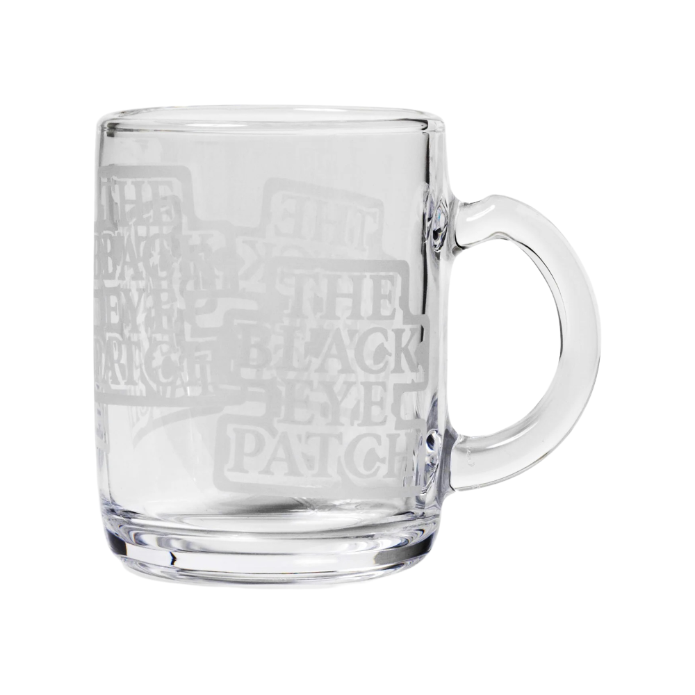 BlackEyePatch《ブラックアイパッチ》DOUBLE OG LABEL GLASS MUG