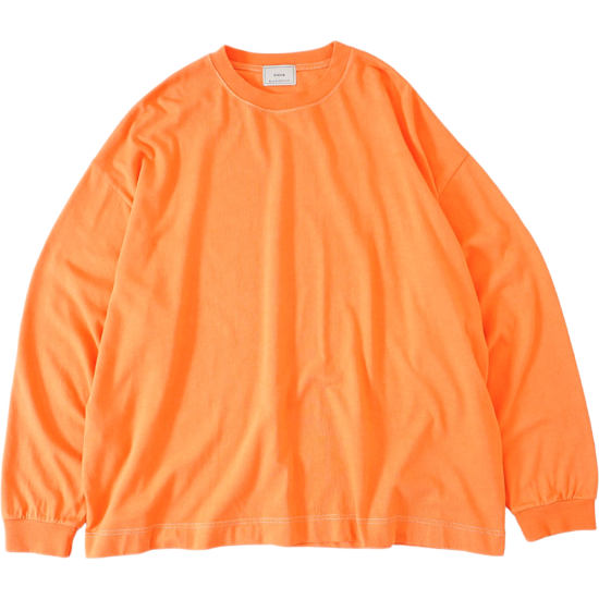 EVCON《エビコン》GARMENT DYED WIDE L/S T-SHIRT(231-91105 ...