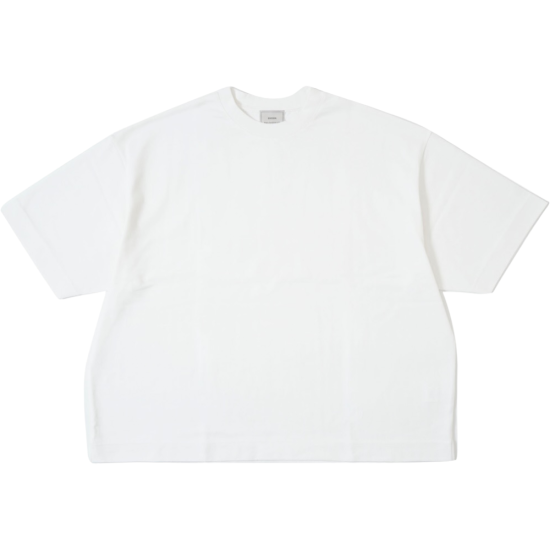 EVCON<BR>WIDE S/S T-SHIRT(WHITE)