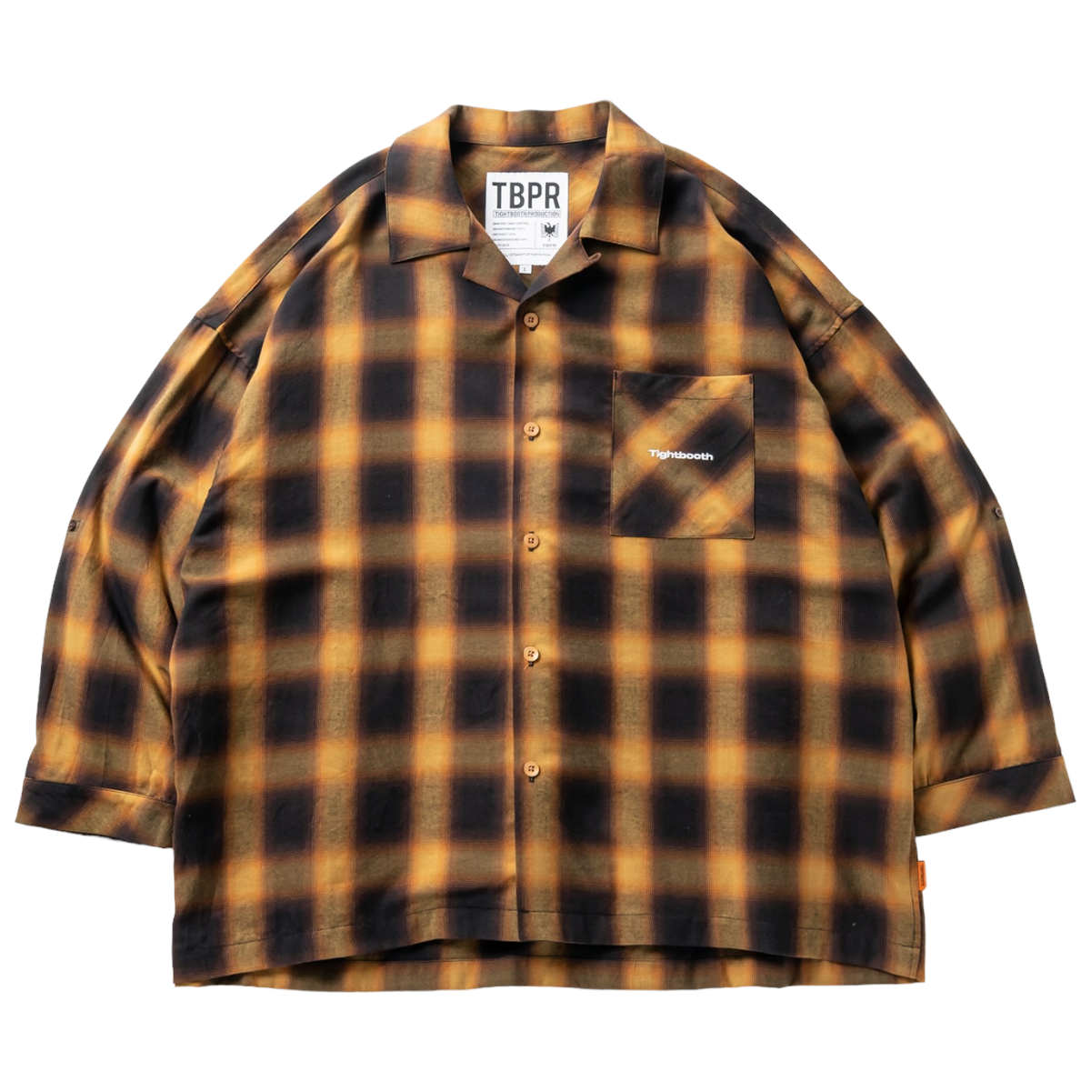 TIGHTBOOTH《タイトブース》TBPR / PLAID ROLL UP SHIRT 