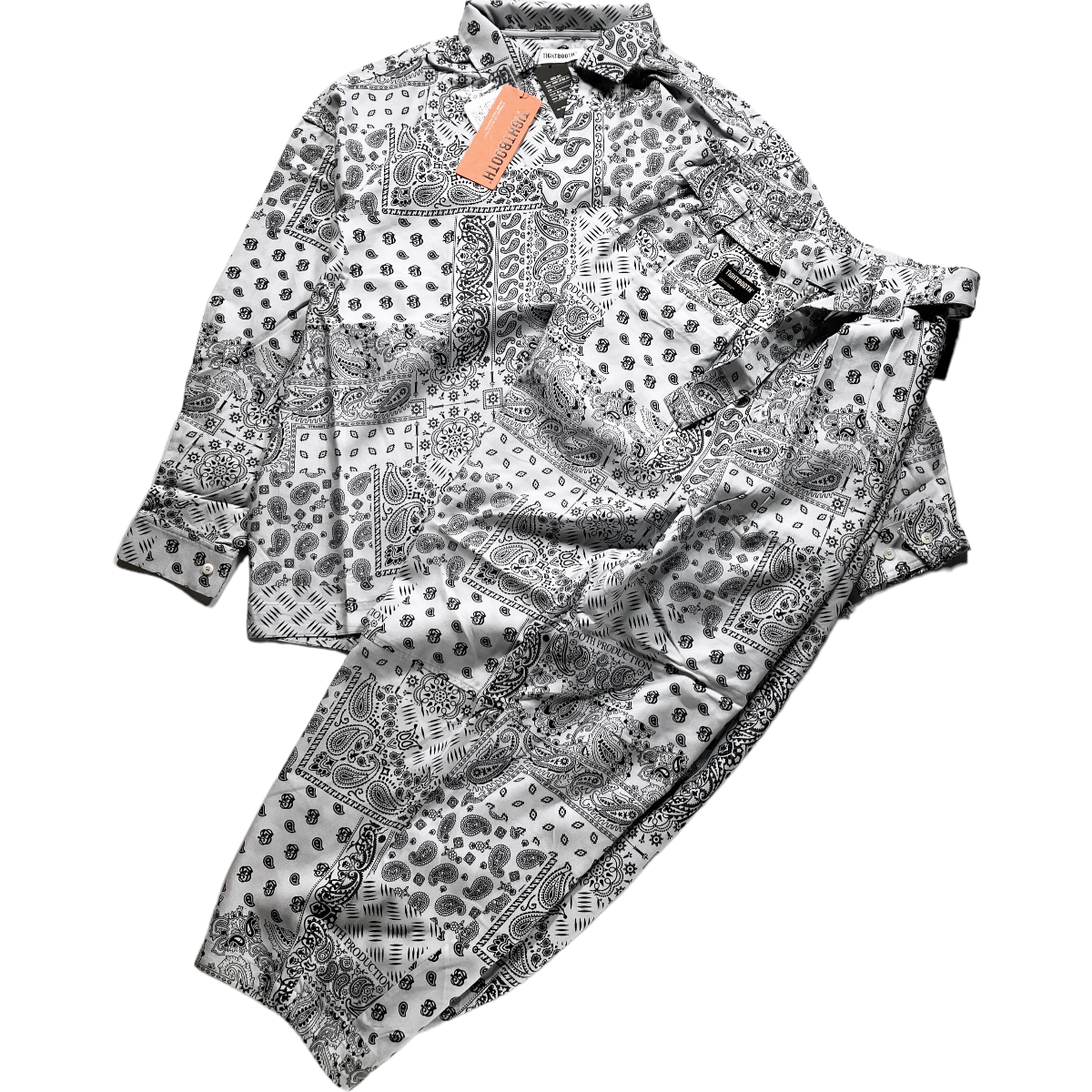 TIGHTBOOTH《タイトブース》PAISLEY L/S OPEN SHIRT(SS23-S01 TIGHTBOOTH《タイトブース》PAISLEY L/S OPEN SHIRT(SS23-S01