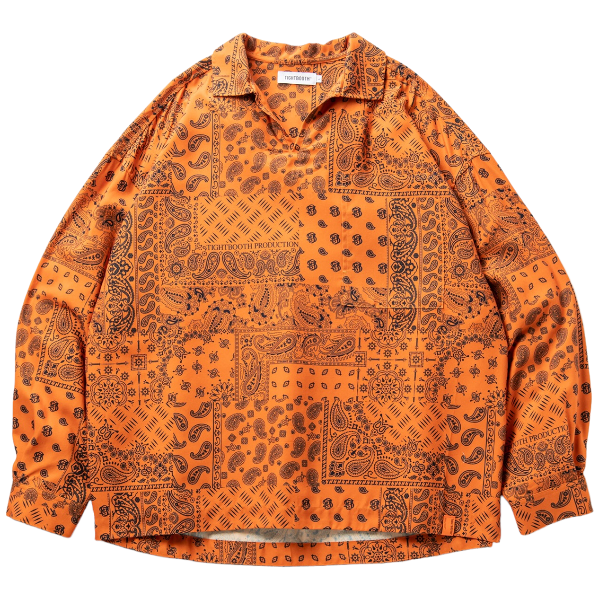 TIGHTBOOTH《タイトブース》PAISLEY L/S OPEN SHIRT(SS23-S01