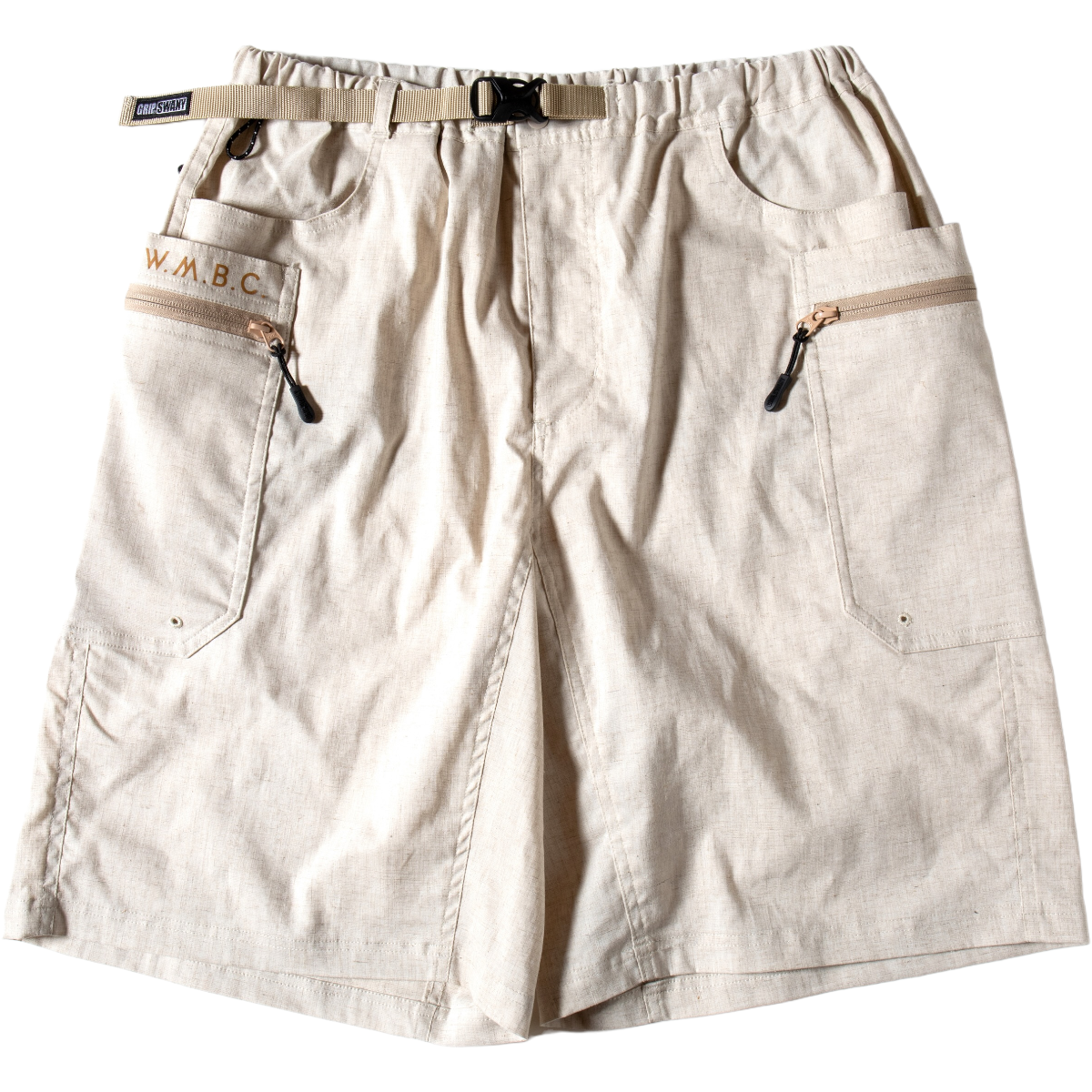 White Mountaineering<BR>WM X GRIPSWANY 'GEAR SHORTS'(IVORY)