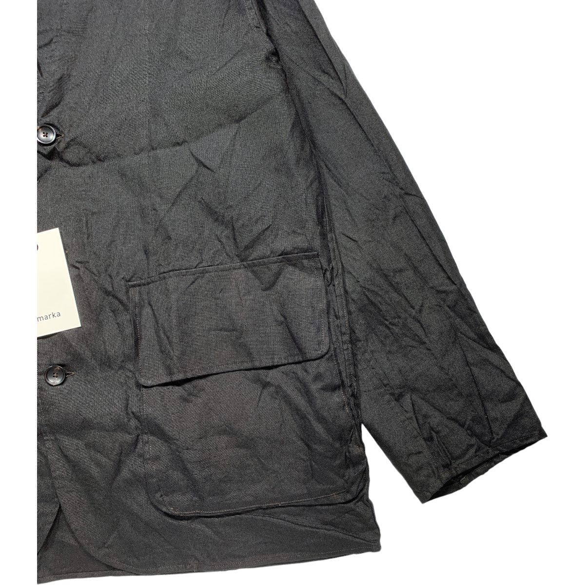 marka《マーカ》FIELDMAN JACKET - 40/2 ORGANIC RAMIE O.X -(M23A