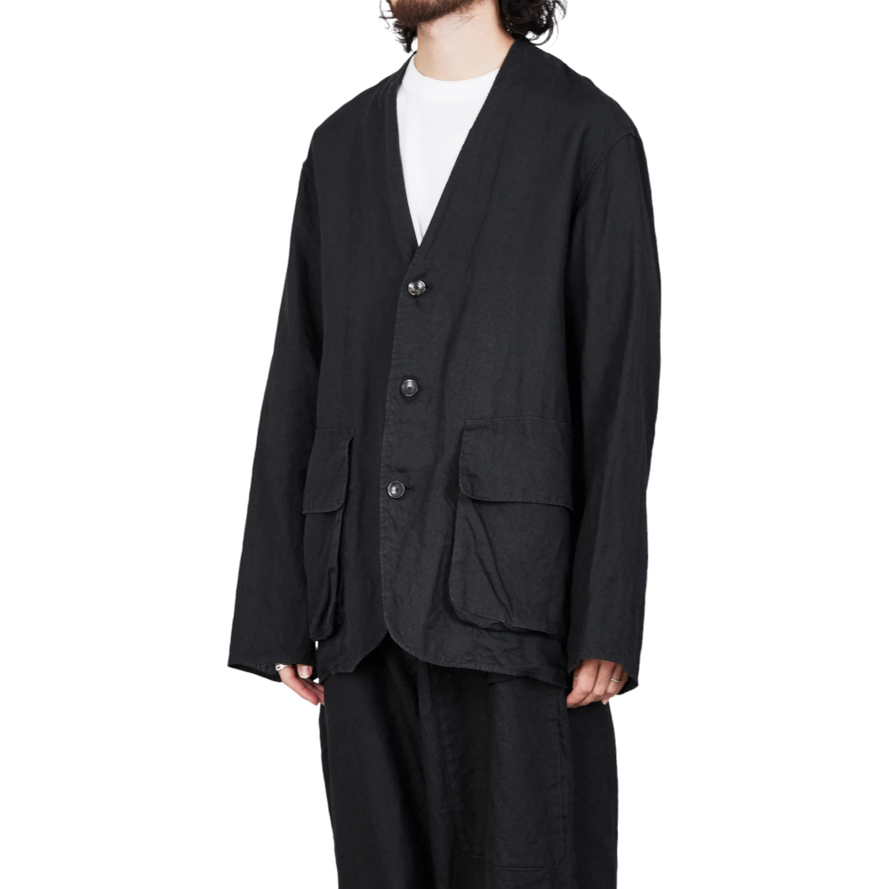 marka《マーカ》FIELDMAN JACKET - 40/2 ORGANIC RAMIE O.X marka《マーカ》FIELDMAN JACKET - 40/2 ORGANIC RAMIE O.X