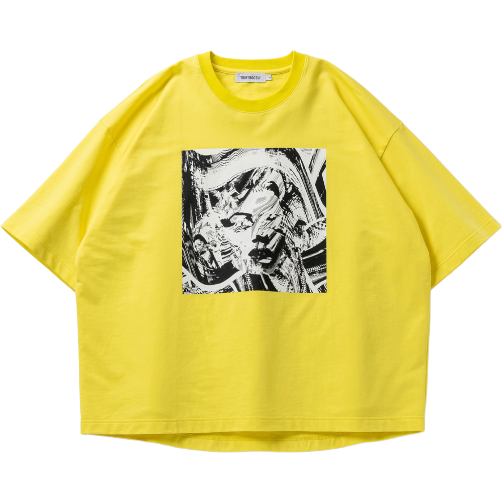 TIGHTBOOTH<BR>TBPR / BLOND T-SHIRT(YELLOW)