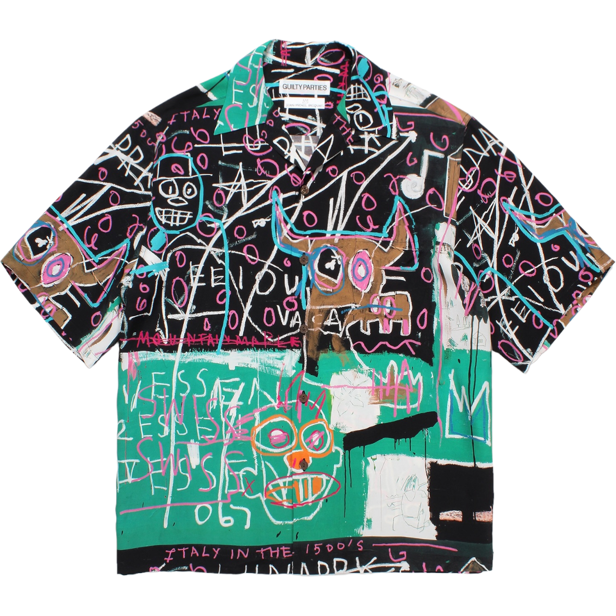 WACKOMARIA《ワコマリア》JEAN-MICHEL BASQUIAT / S/S HAWAIIAN SHIRT