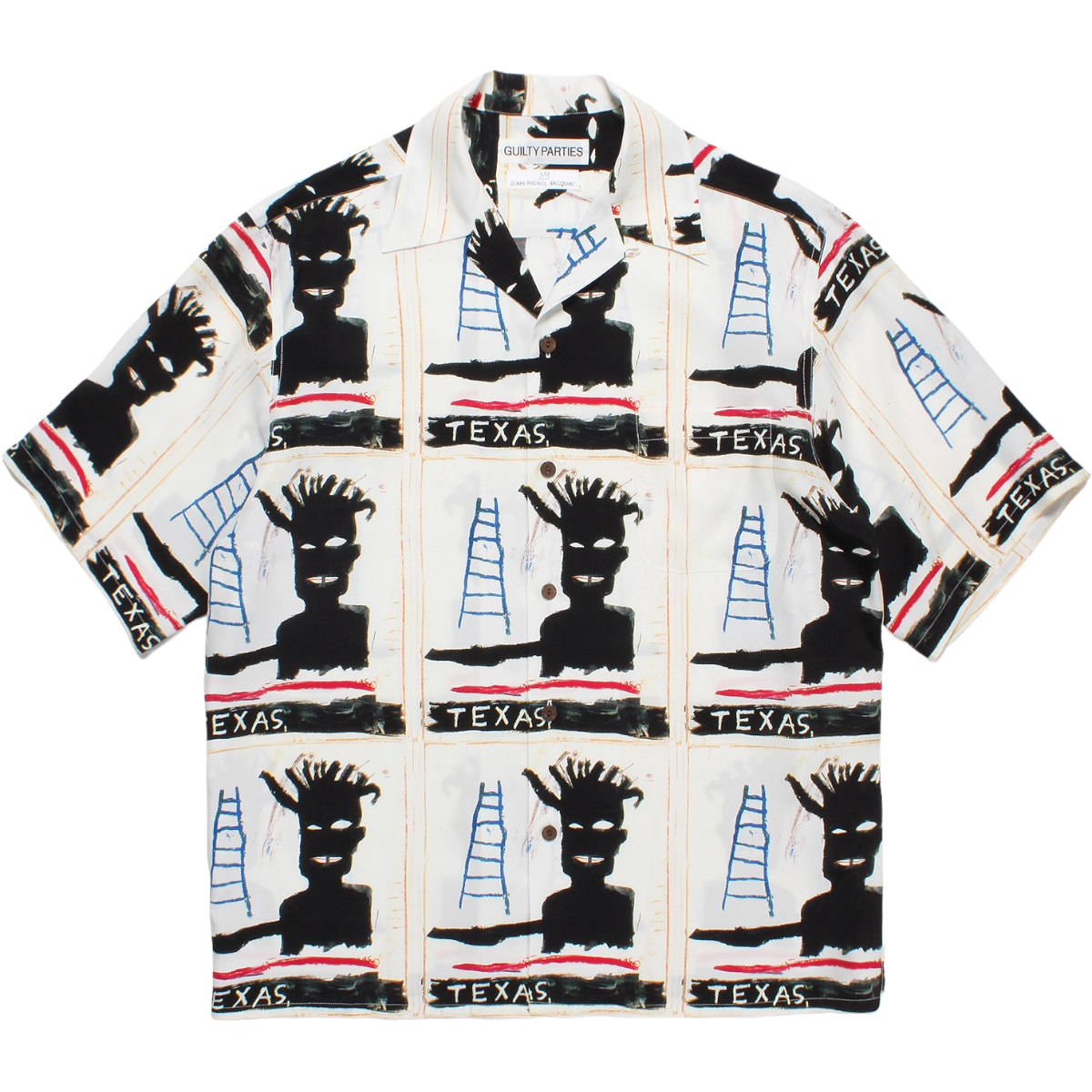 WACKOMARIA<BR>JEAN-MICHEL BASQUIAT / S/S HAWAIIAN SHIRT(TYPE-3)